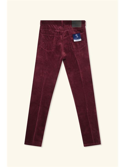 PANTALONE JFIVE VELLUTO BARBA NAPOLI | T10419JFIVE606